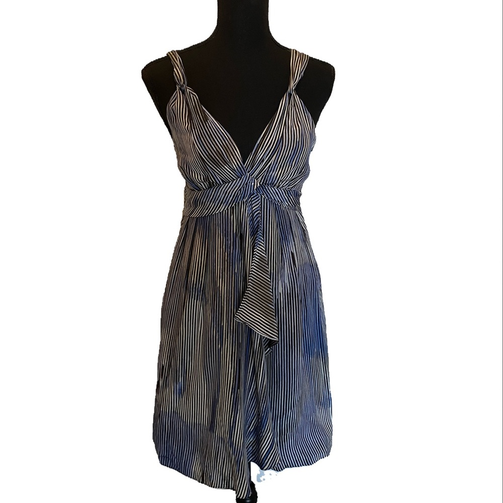 Banana Republic silk print dress size 00